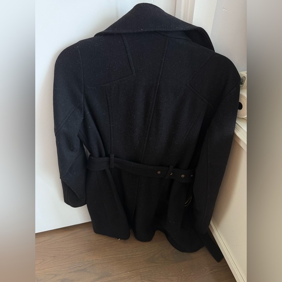 Black Michael Kors peacoat - Picture 3 of 4